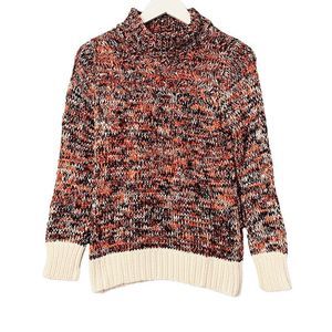 Philosophy Chunky Herringbone Knit Mock Turtleneck Sweater